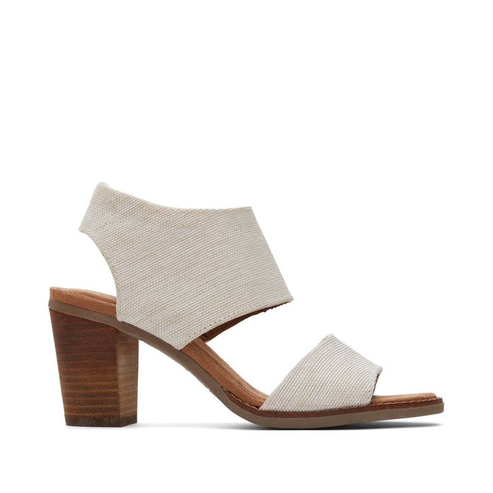Toms Majorca Cutout Heeled Sandal - Size 8.5